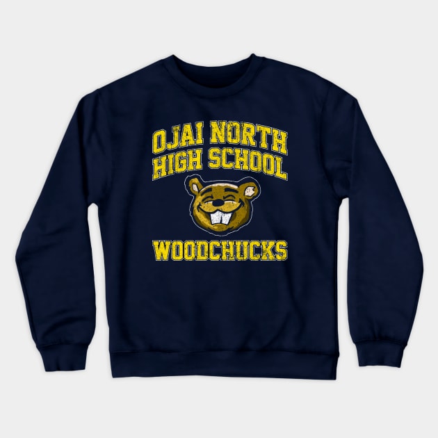 Ojai North High School Woodchucks Crewneck Sweatshirt by huckblade